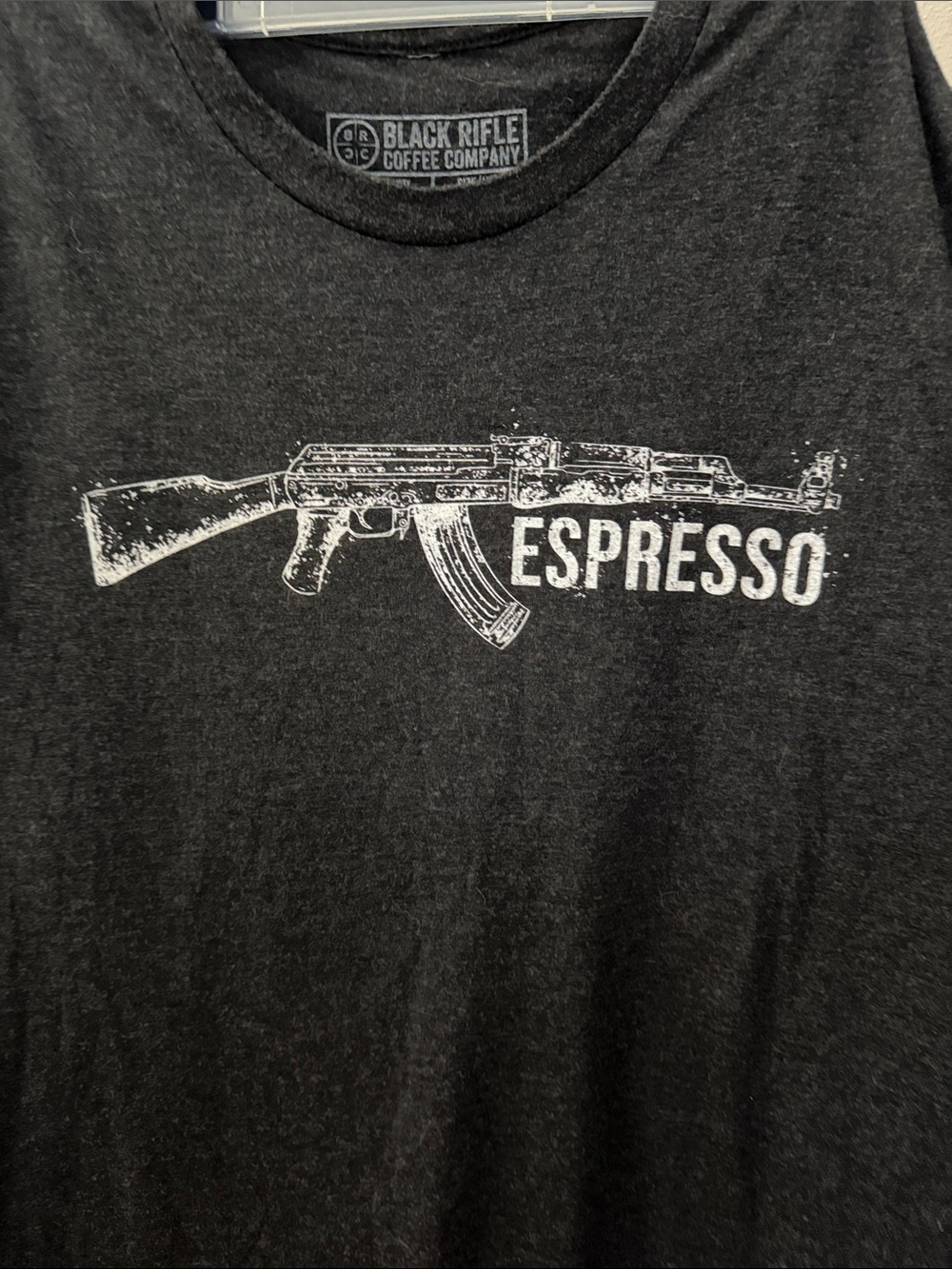 2 Men’s Gray& Black Graphic Tees - Picture 4 of 7
